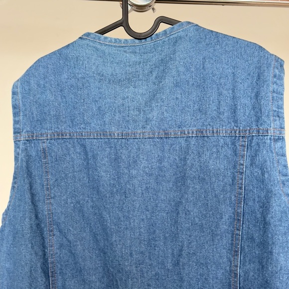 Vintage Denim Vest - Picture 6 of 8